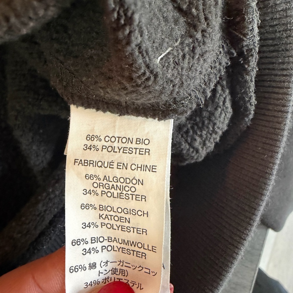 Vuori Restore Half Zip Hoodie - Washed Black - Picture 6 of 8